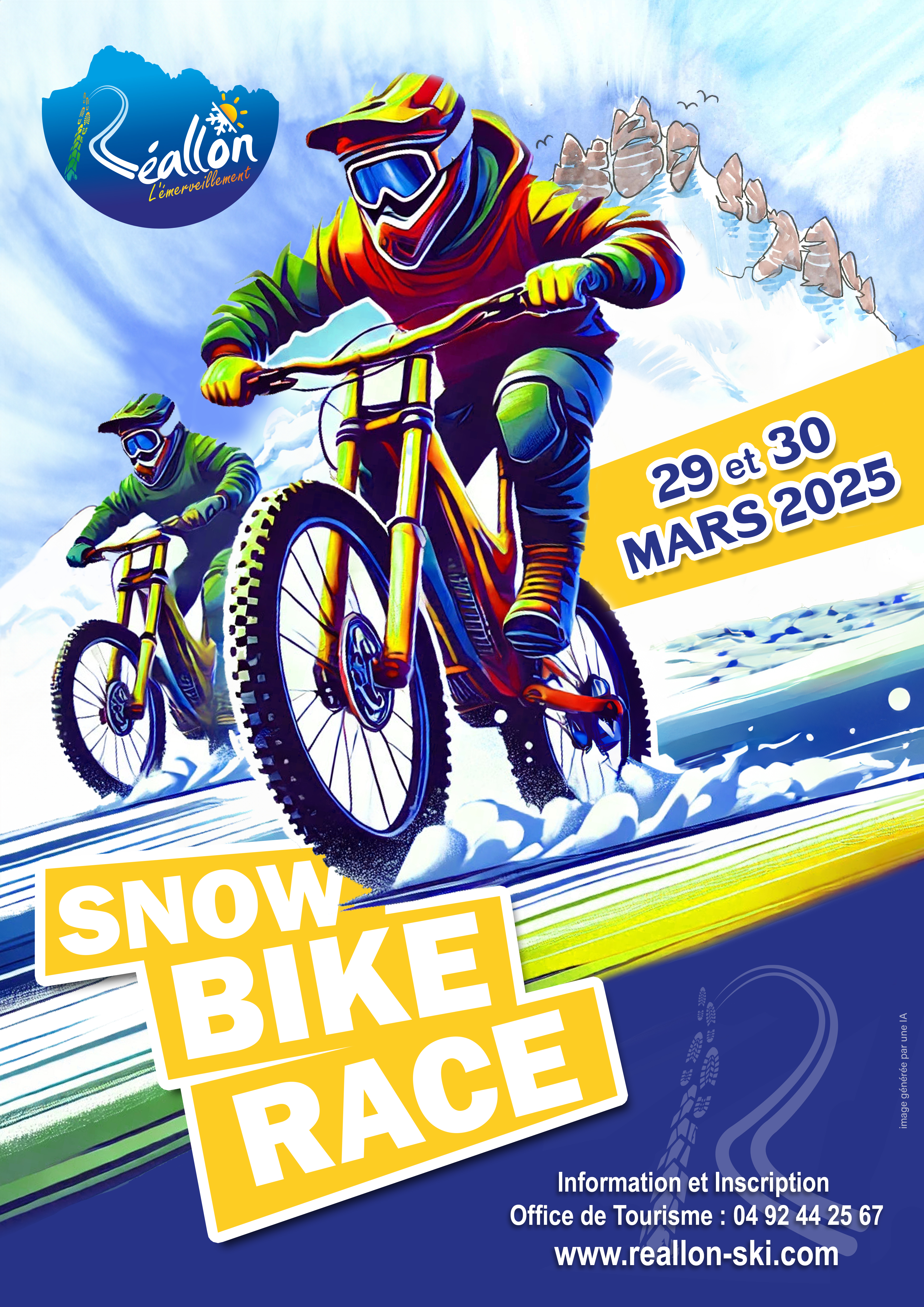 Snow Bike Race