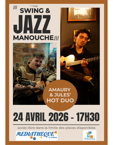 Concert jazz manouche_Mirande