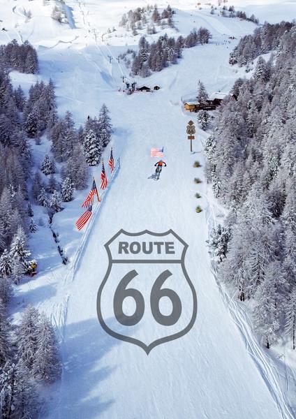 Slalom route 66_Vars - © OT Vars