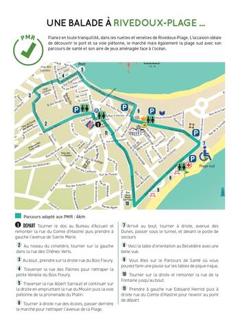 Balade à Rivedoux-Plage : Accès PMR