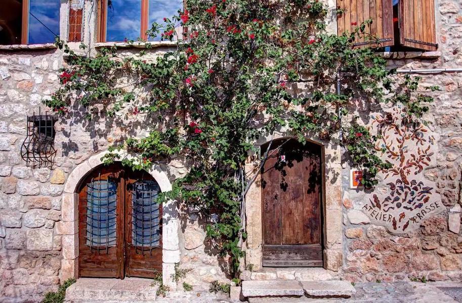 Gîte L Azur-Façade-Saint Jeannet-Gîtes de France Alpes-Maritimes