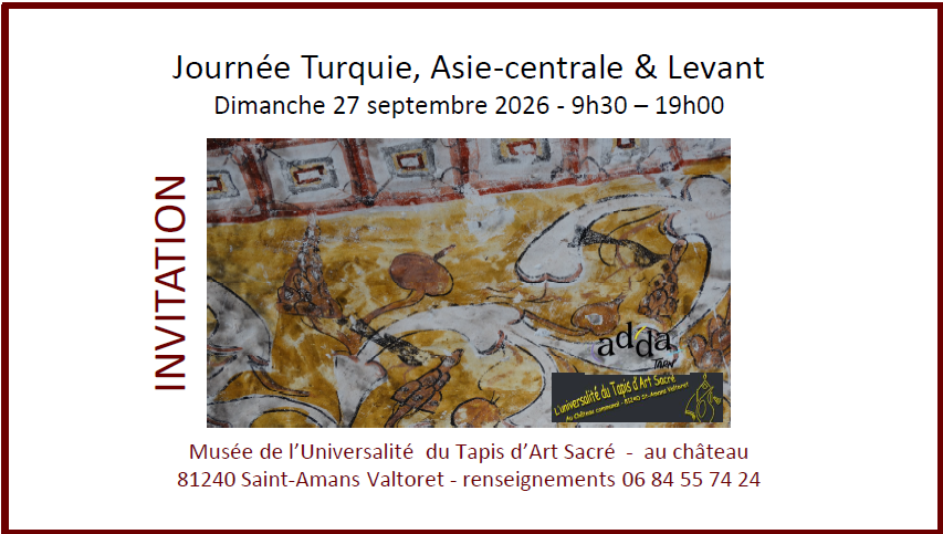Journée Turquie, Asie centrale et Levant_Saint-Amans-Valtoret