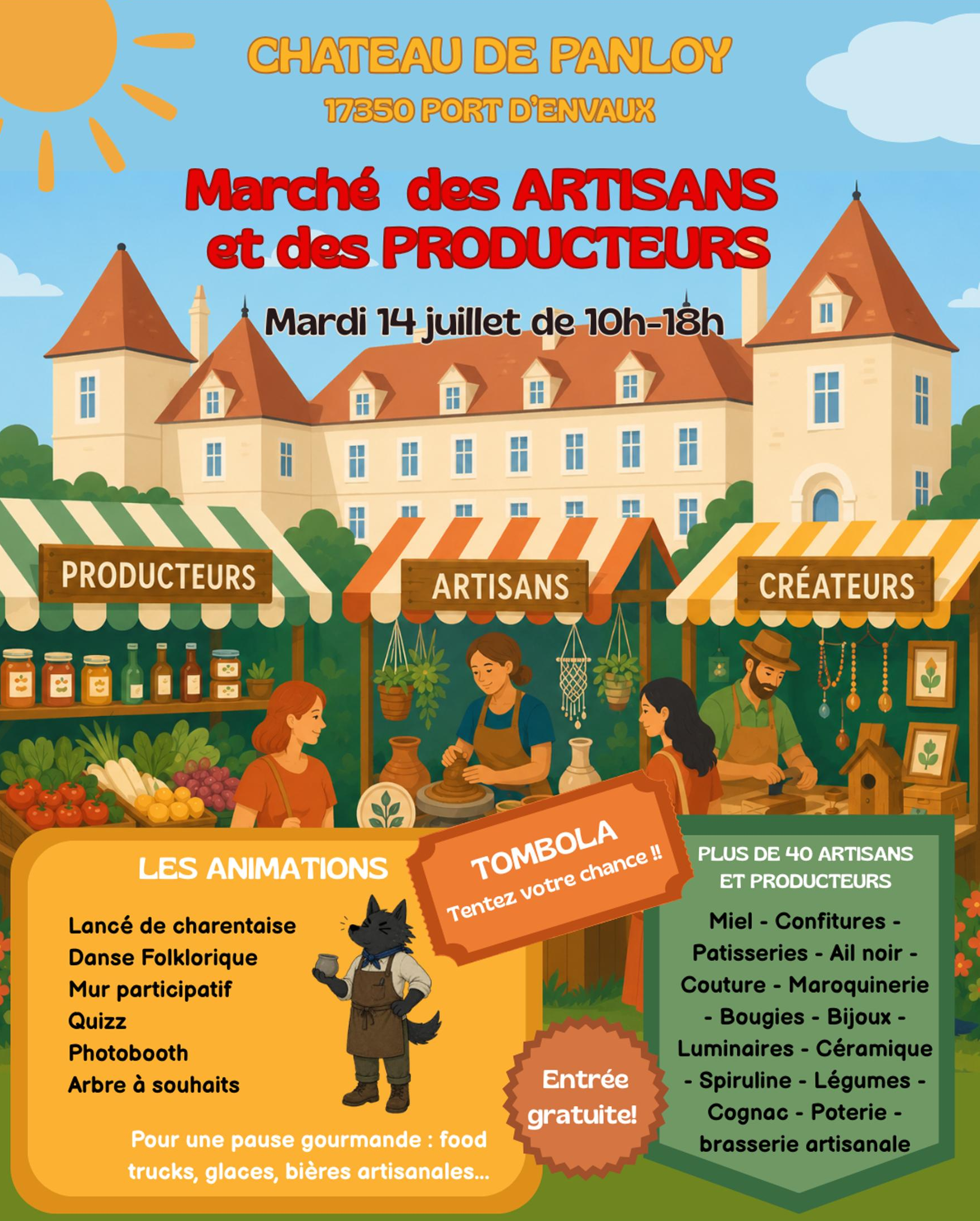 Château de Panloy - Marché des Artisans et des Producteurs