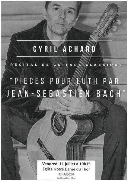 Récital de guitare