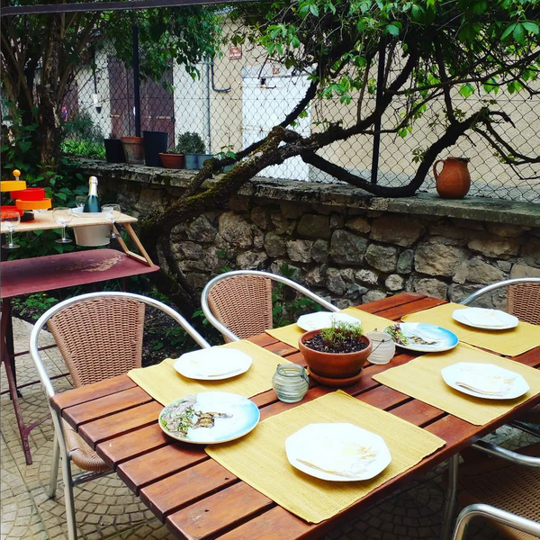 Gite La Maison Pain d'Epices Sur la terrasse