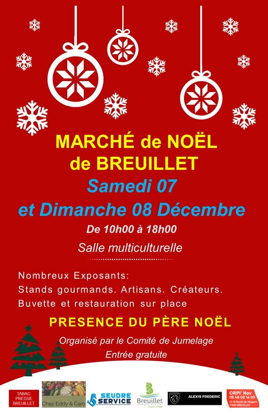 Marché de Noël du Comité de Jumelage