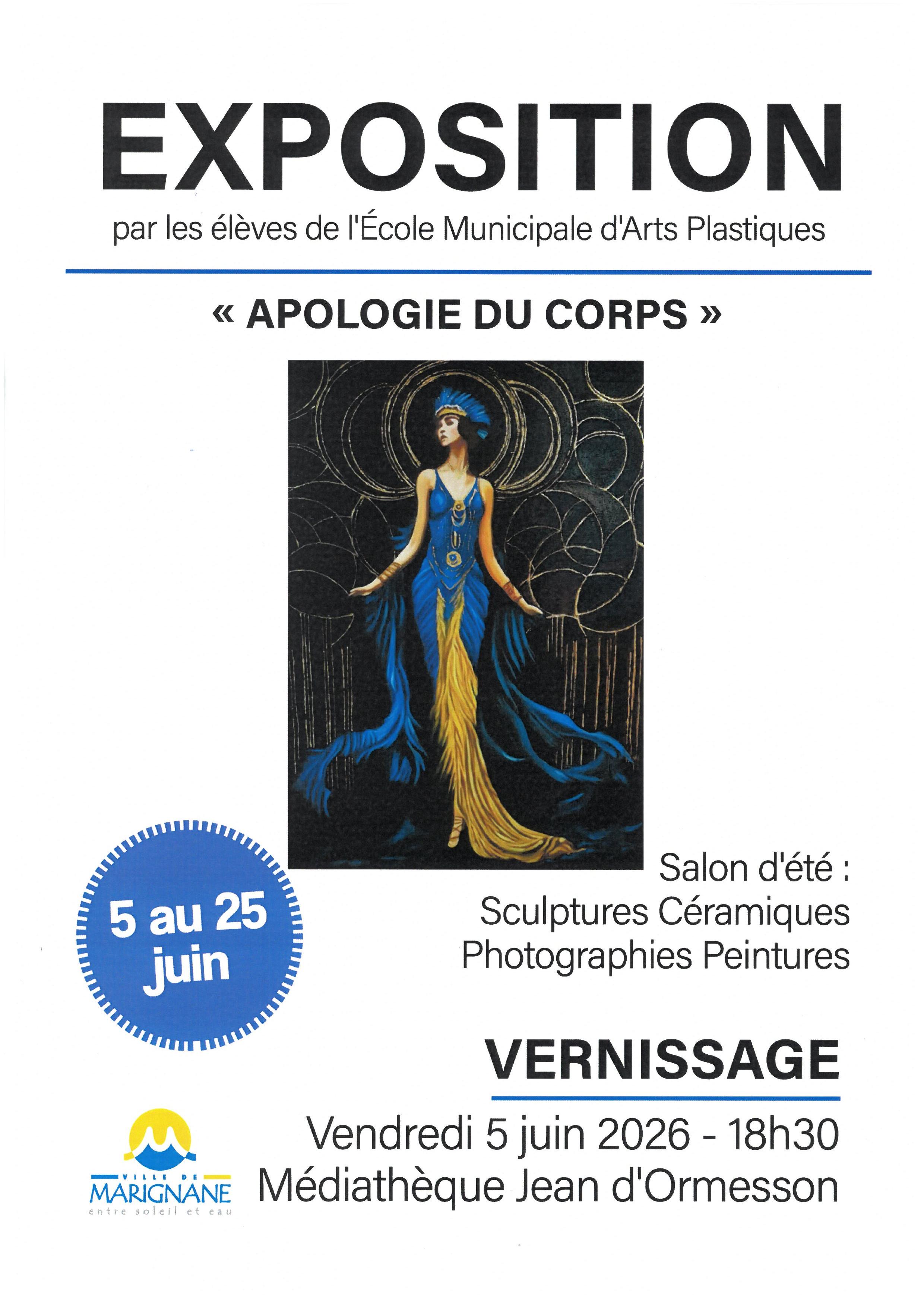 Exposition de l'École Municipale d'Arts Plastiques