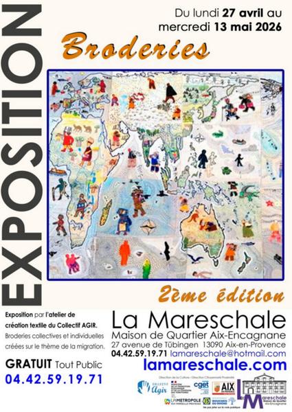 Exposition : Broderies_Aix-en-Provence
