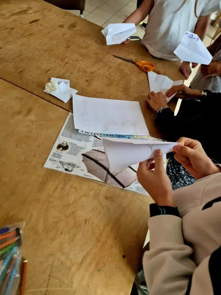 Atelier science : du bois au papier