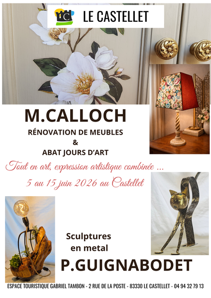 Tout en art, expression artistique combinée  ..._Le Castellet