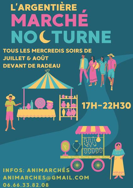 Marchés nocturnes estivaux_L'Argentière-la-Bessée