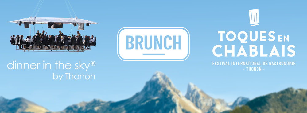 Brunch in the Sky by "Chez Louise" à Yvoire