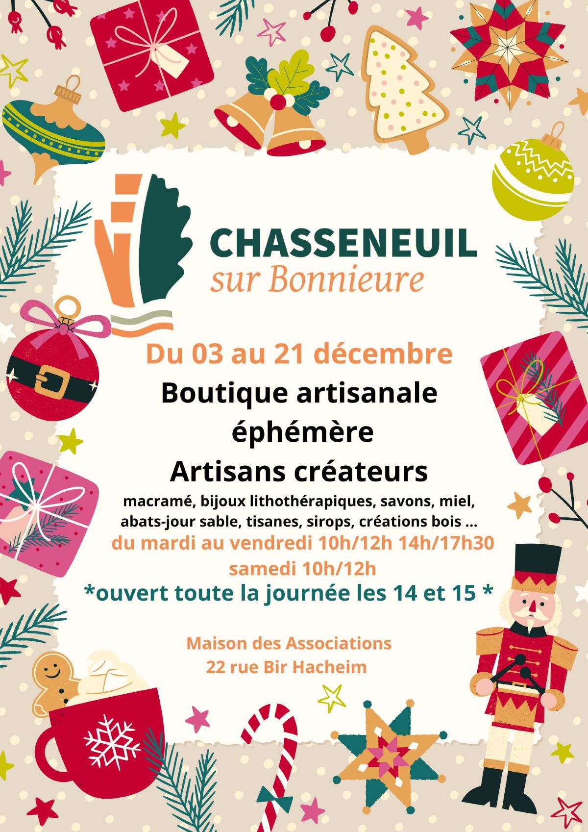 Boutique artisanale éphémère