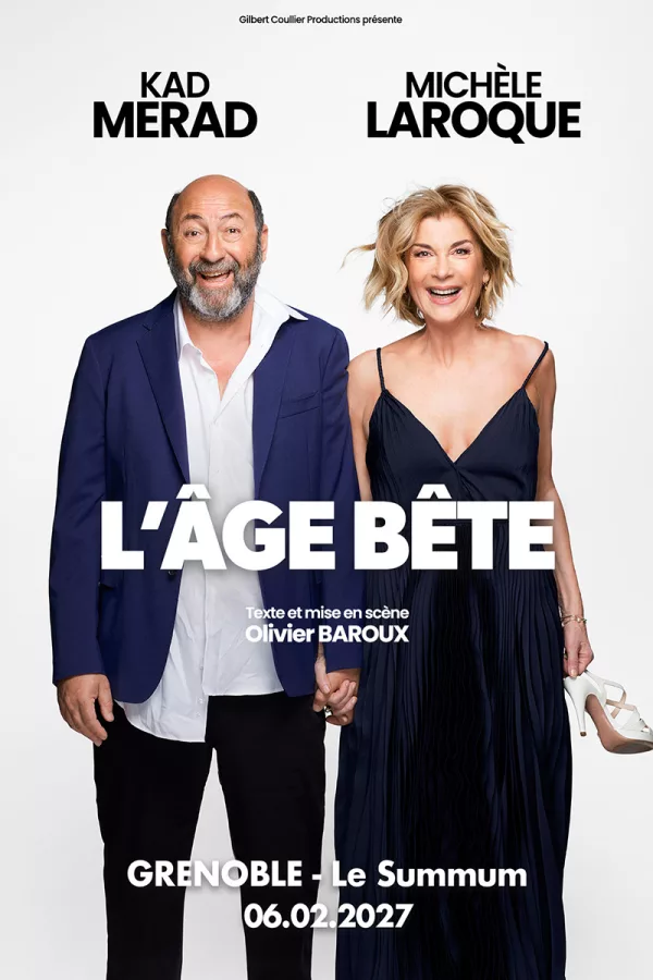 L’âge Bête – Kad Merad & Michèle Laroque_Grenoble