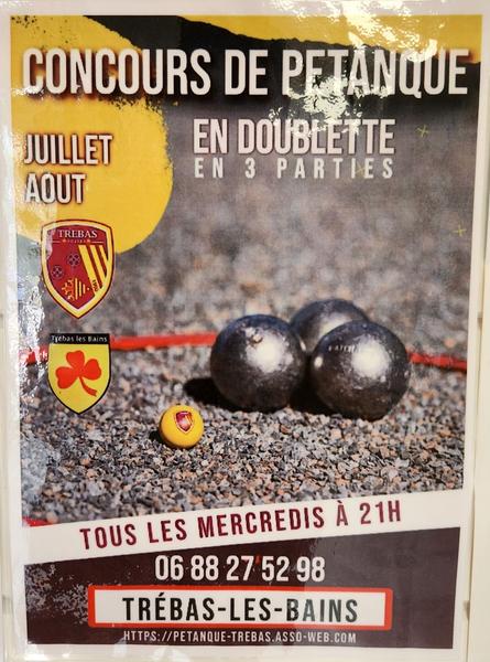 Concours de pétanque