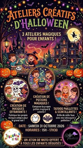 Ateliers créatifs d'Halloween