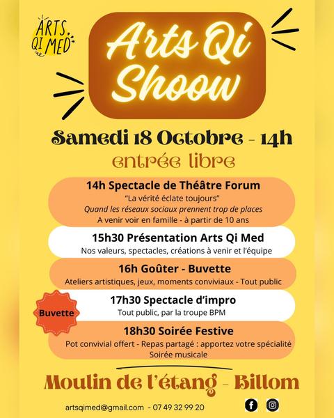 La commpagnie Arts Qi Med fait son Arts Qi Show