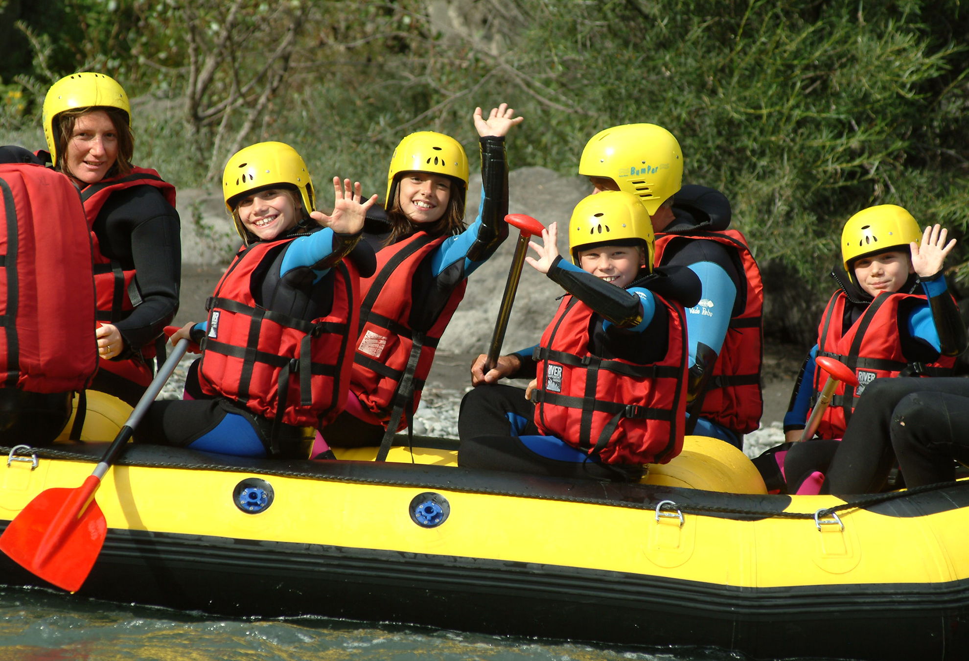 Aqua'Rider Rafting : rafting famille