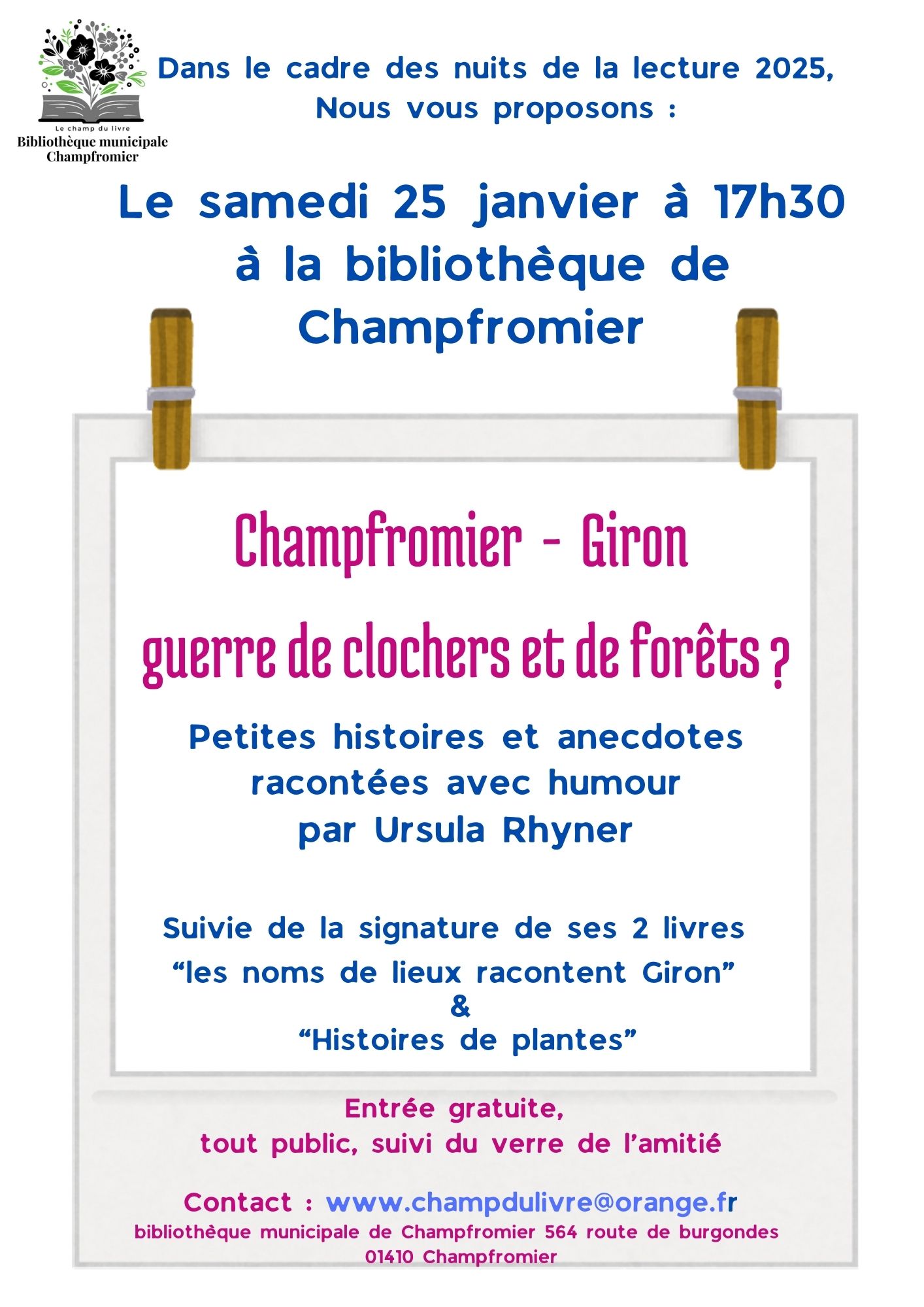 affiche conférence