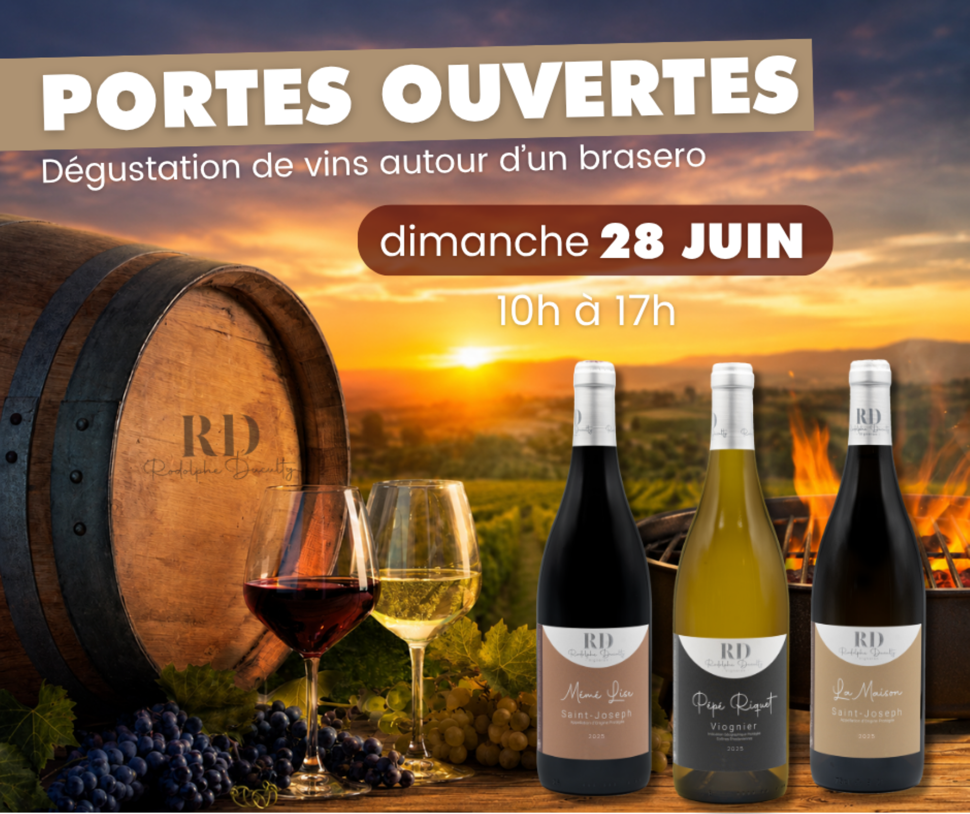 Portes ouvertes au Domaine Rodolphe Duculty_Charnas