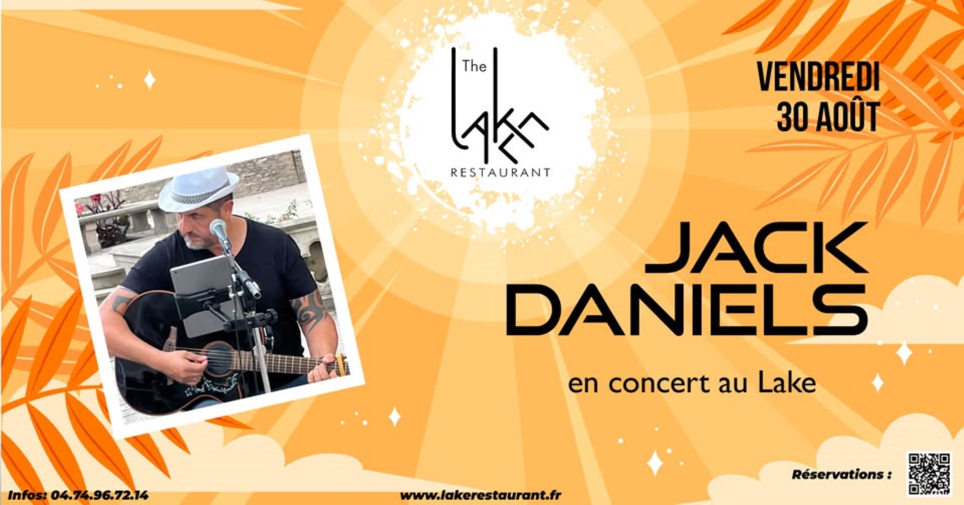 Soirée concert de Jack Daniels au Lake Restaurant_Trept-Office de Tourisme des …