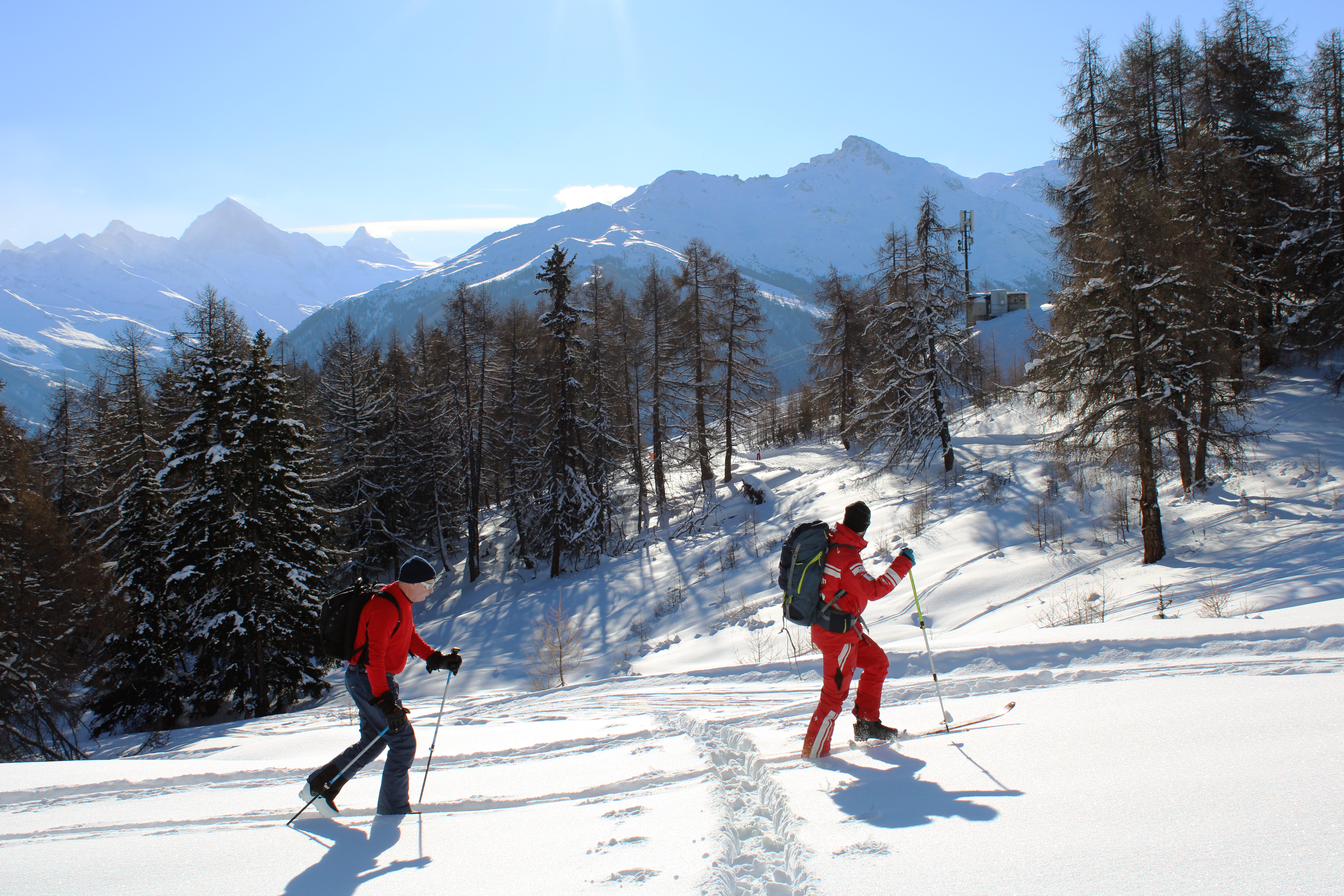 Initiation au ski de randonnée avec l'ESS Thyon