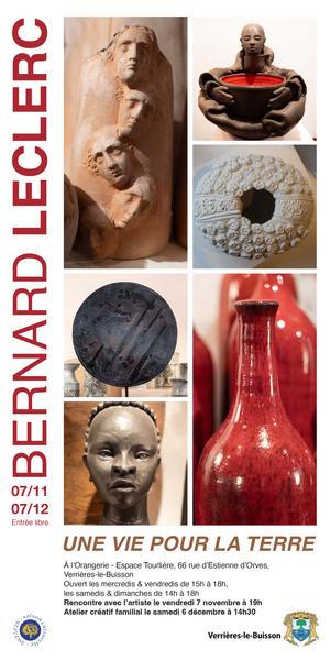 Exposition d'art contemporain : Bernard Leclerc