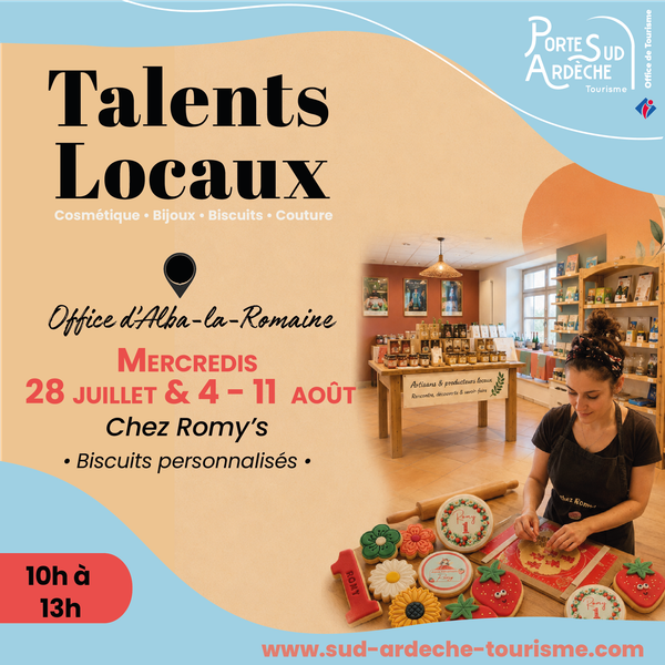 A la découverte des Talents locaux : Terroir & Artisan à Alba-la-Romaine_Alba-la-Romaine