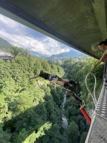 Saut à l'élastique - Elastik Jump Mont-Blanc