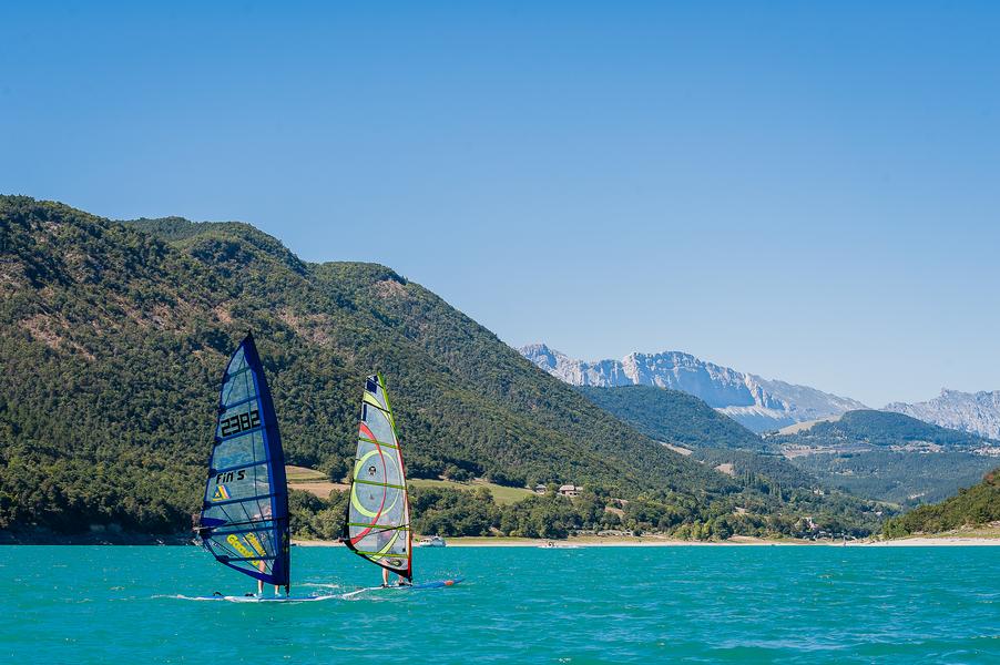 Base Nautique de Savel Monteynard_Mayres-Savel Planche à voile