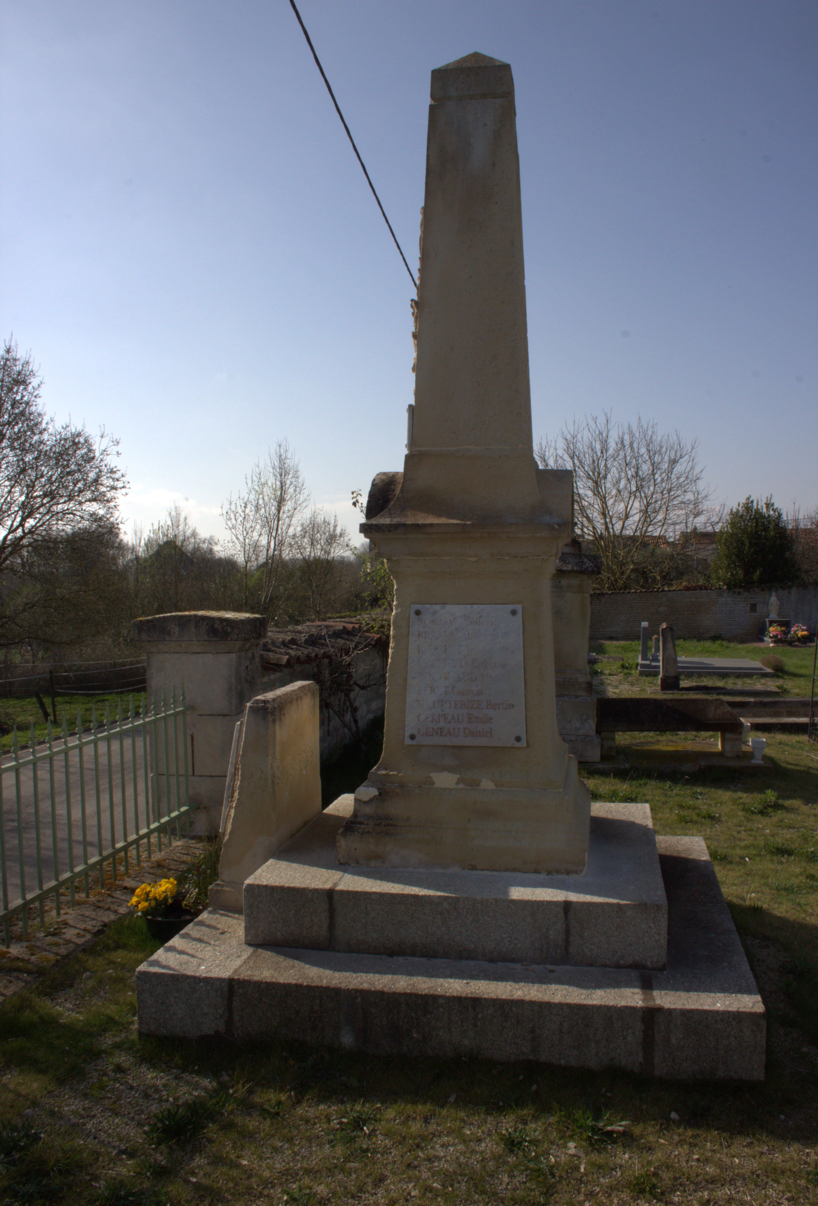 Le monument aux morts