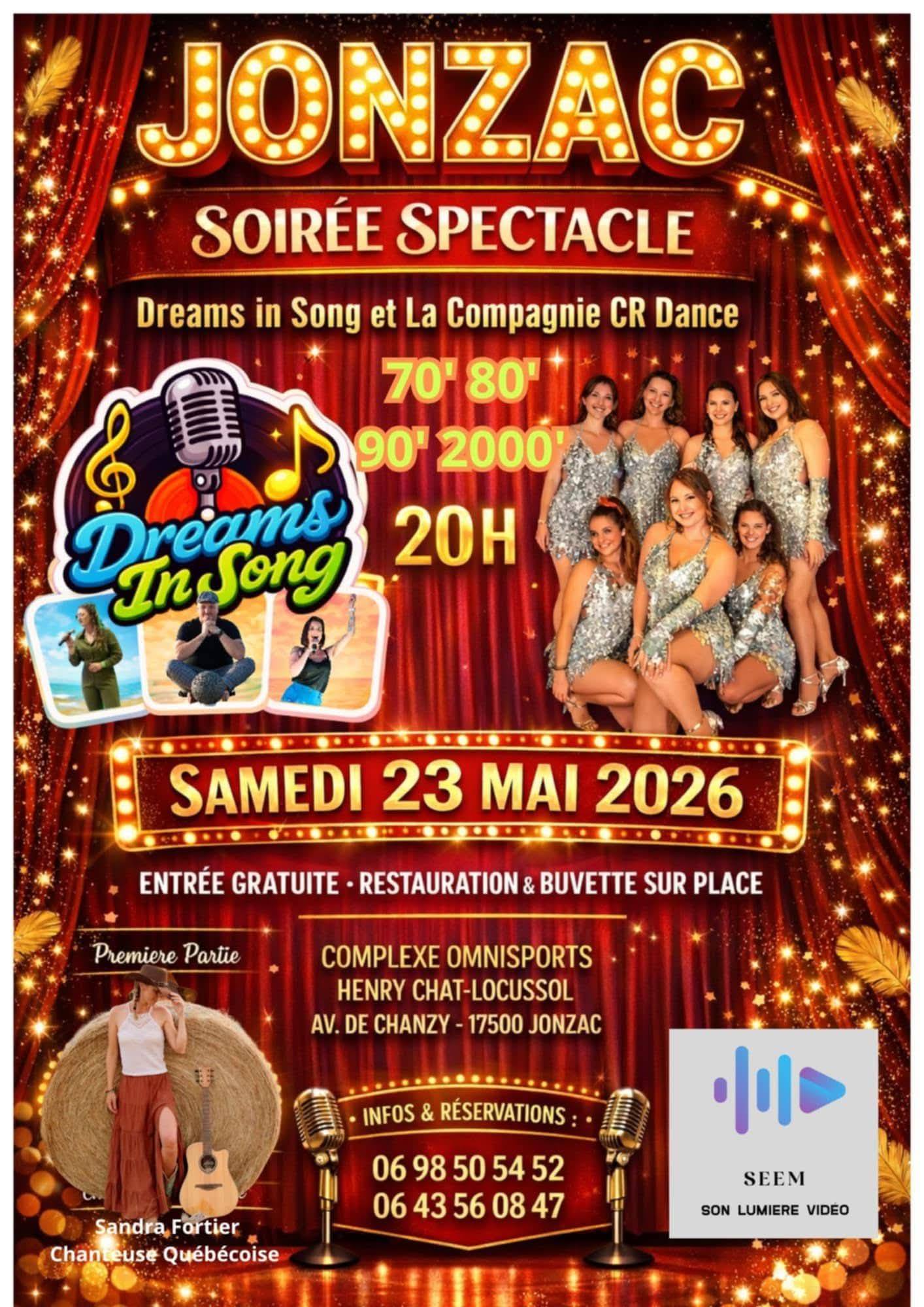 Soirée spectacle musical et danses avec l'Open de billard