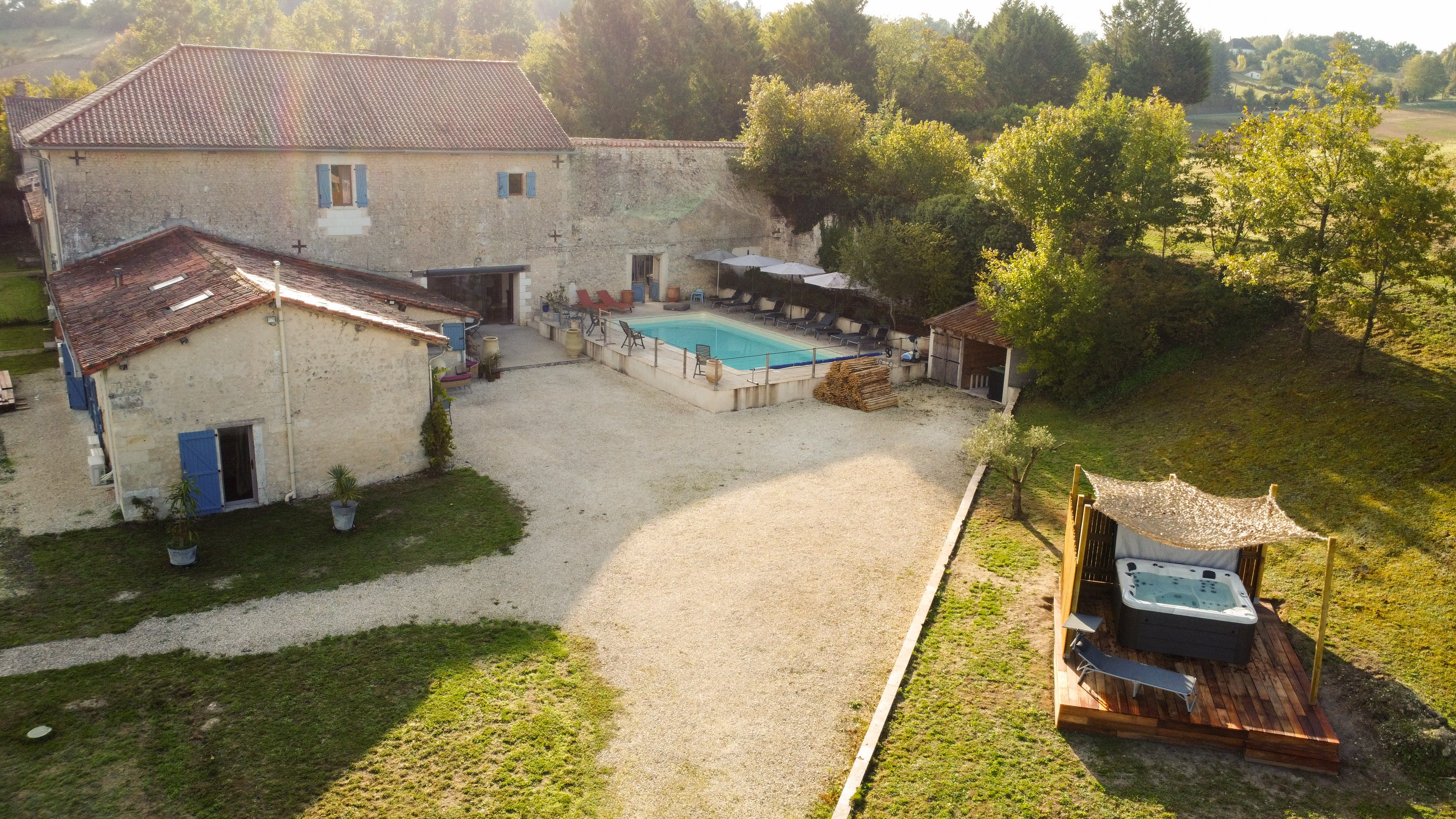 Chambre d'hôtes - Le Patio Bleu