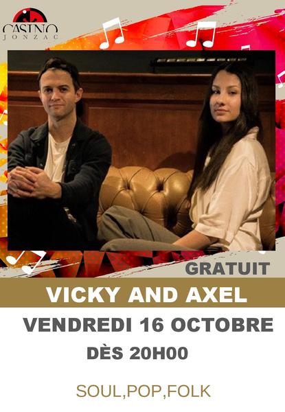 Vicky et Axel au Casino de Jonzac