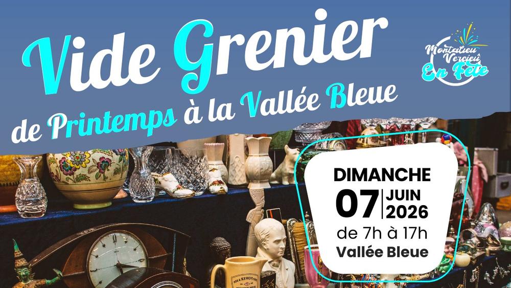 Vide grenier de printemps à la Vallée Bleue