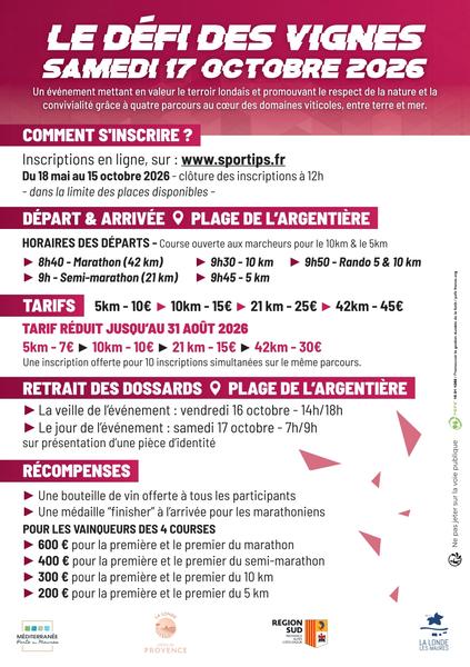 Course nature - Le Défi des Vignes_La Londe-les-Maures