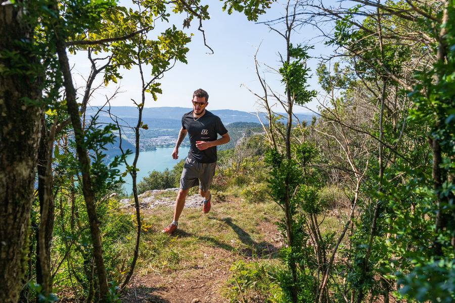 Trail dans le Haut-Bugey