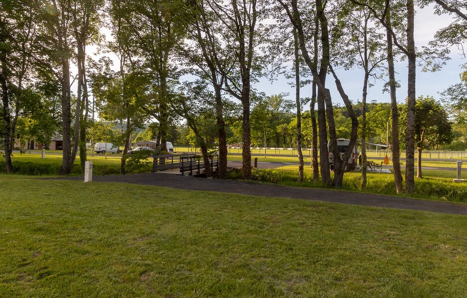 Camping de La Lande emplacements caravane