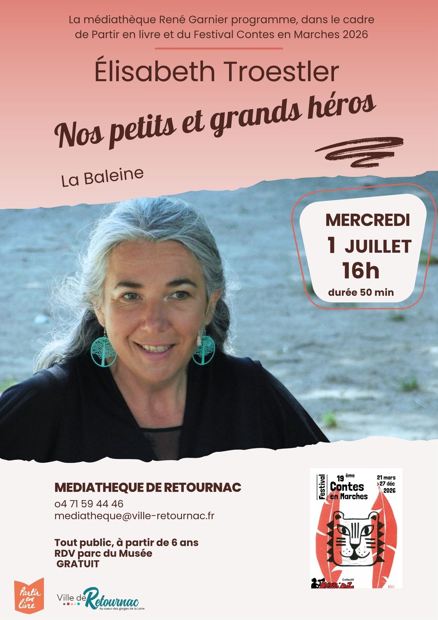 "Petits et Grands Héros" contés par Élisabeth Troestler