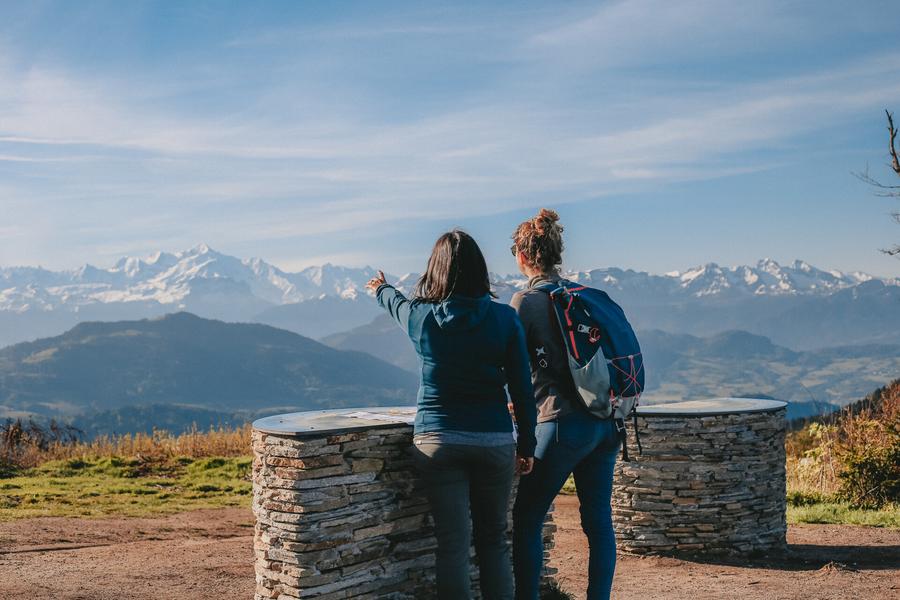 Boucle pédestre - Crête des Voirons_Boëge
