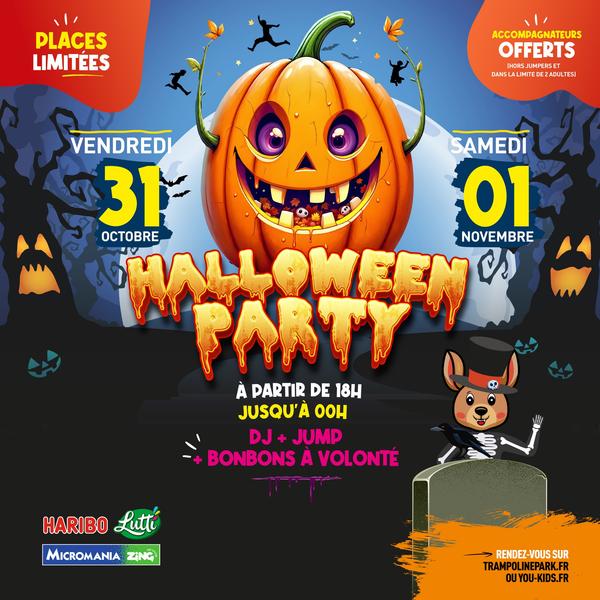 Halloween Party au Trampoline Park