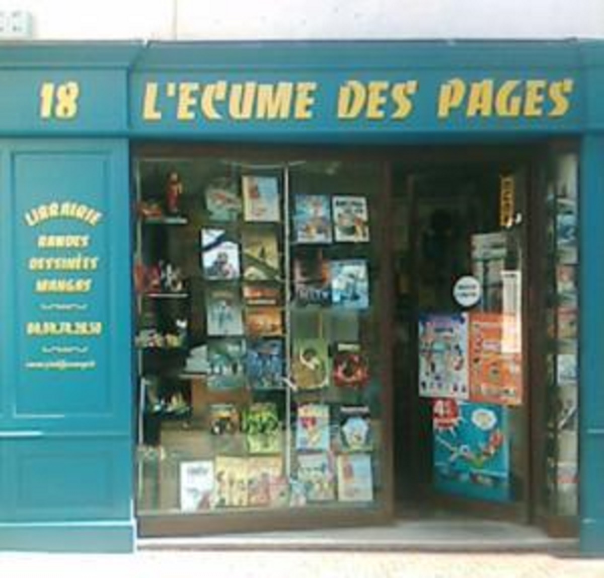 l’écume des pages