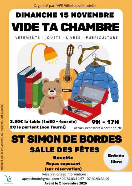 Vide ta chambre