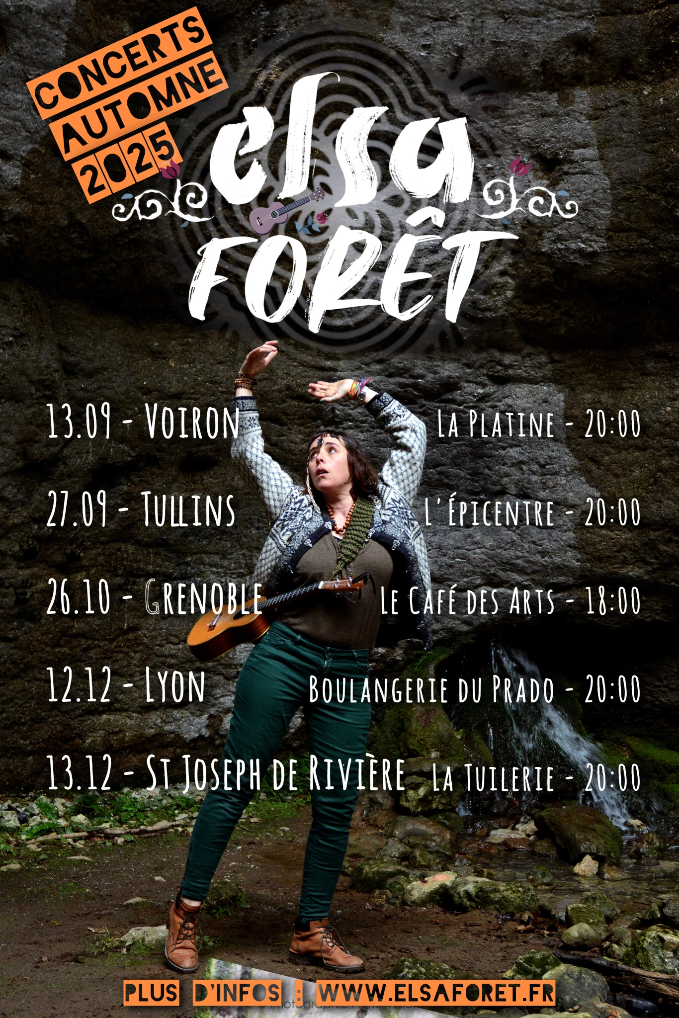 Concert à la Tuilerie - Elsa Fôret_Saint-Joseph-de-Rivière