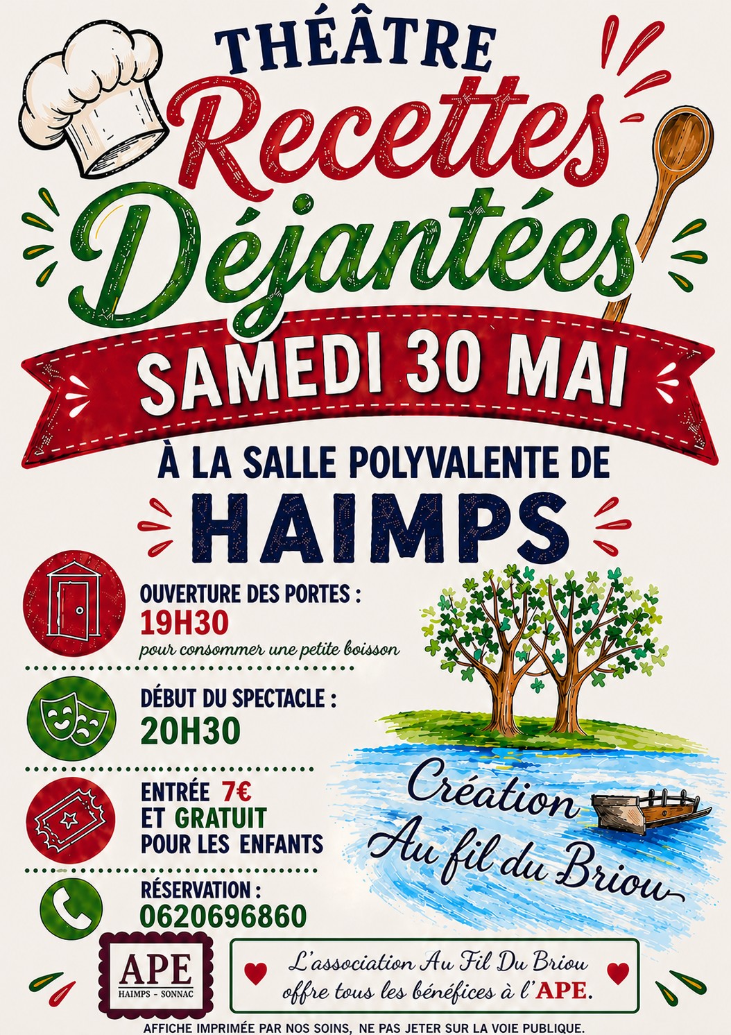 Théâtre : Recettes déjantées