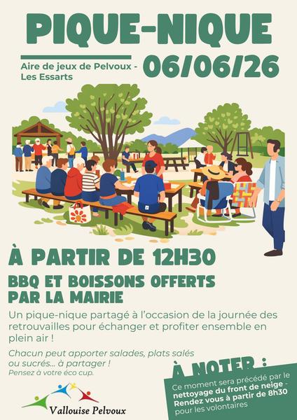 Nettoyage de printemps et pique-nique partagé