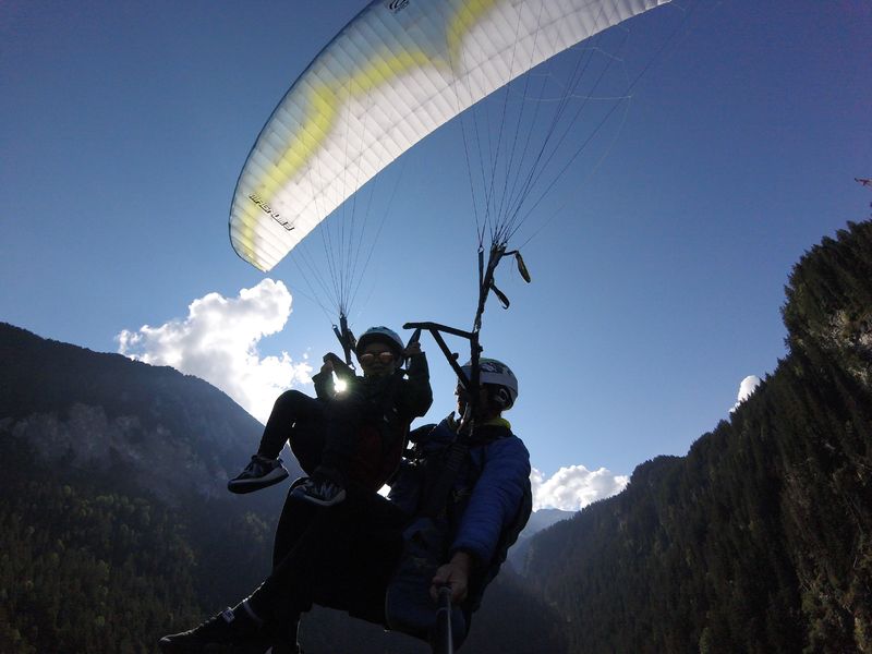 Vol enfant - Boz'aile parapente Bozel