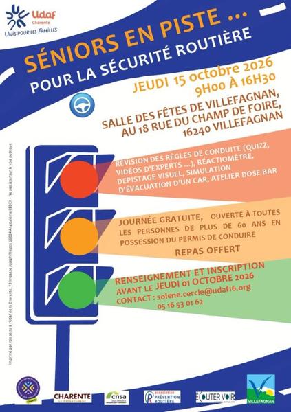 Séniors en piste pour la sécurité routière