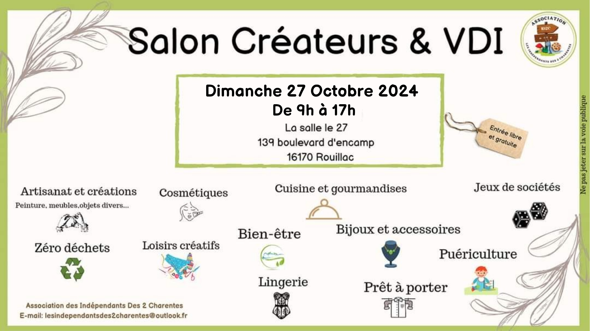 Salon Créateurs Artisans et VDI
