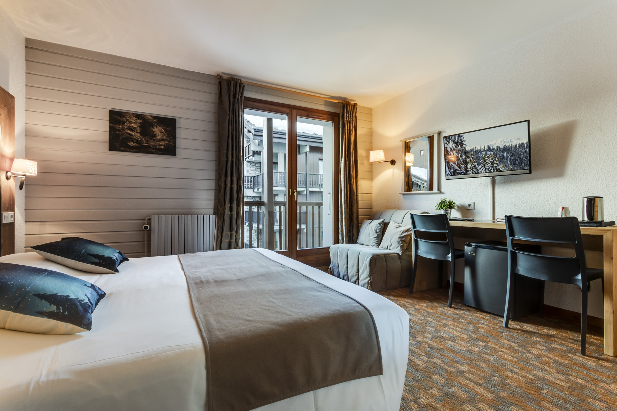 Chambre standard 1er et 2ème étage